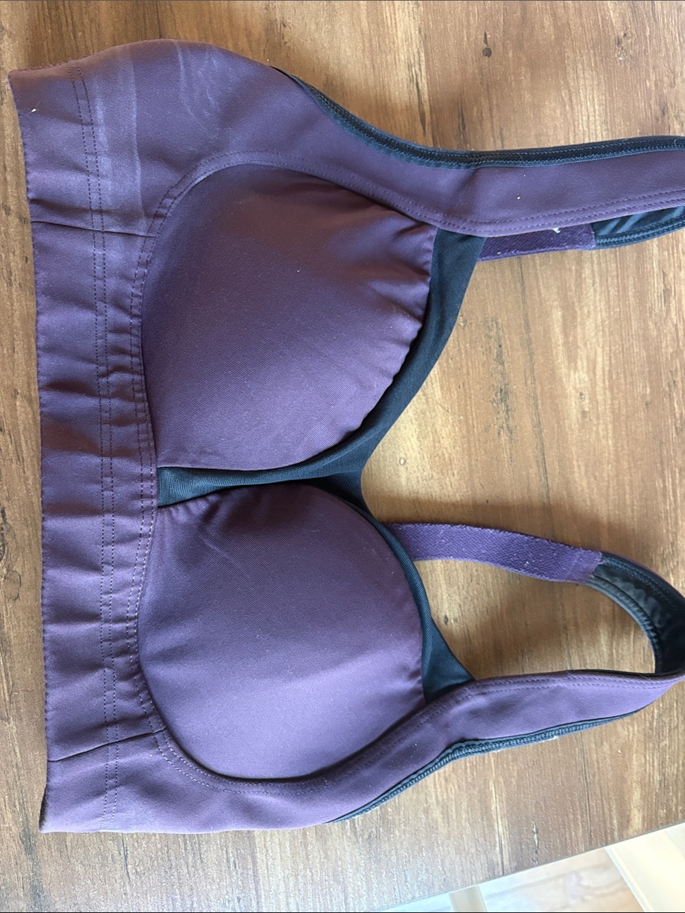 lululemon athletica Dark purple/Black Wireless Support Bra